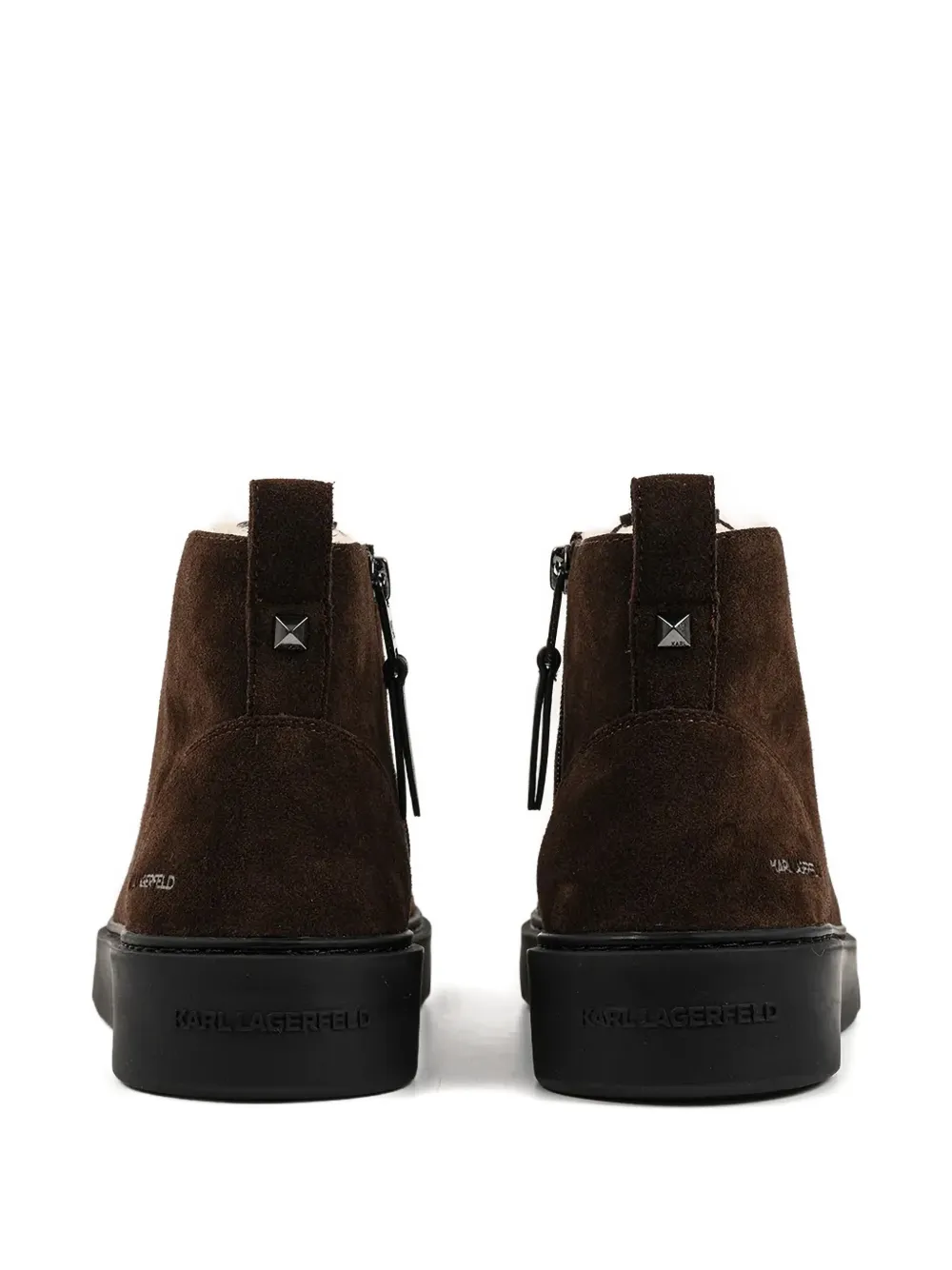 Karl Lagerfeld Flint II high-top sneakers Bruin