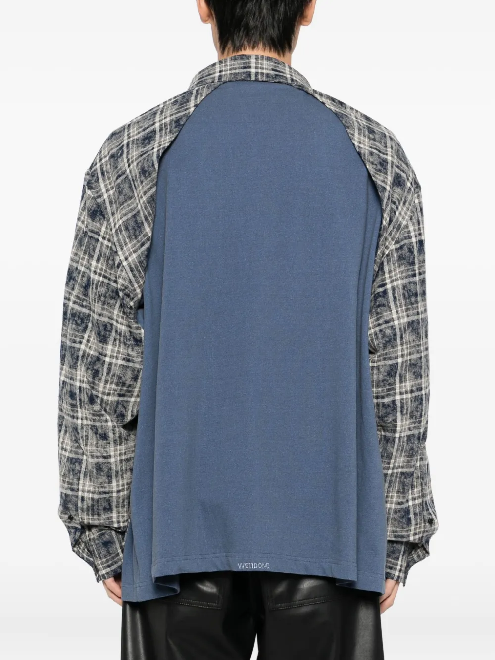 We11done Gelaagd T-shirt Bruin