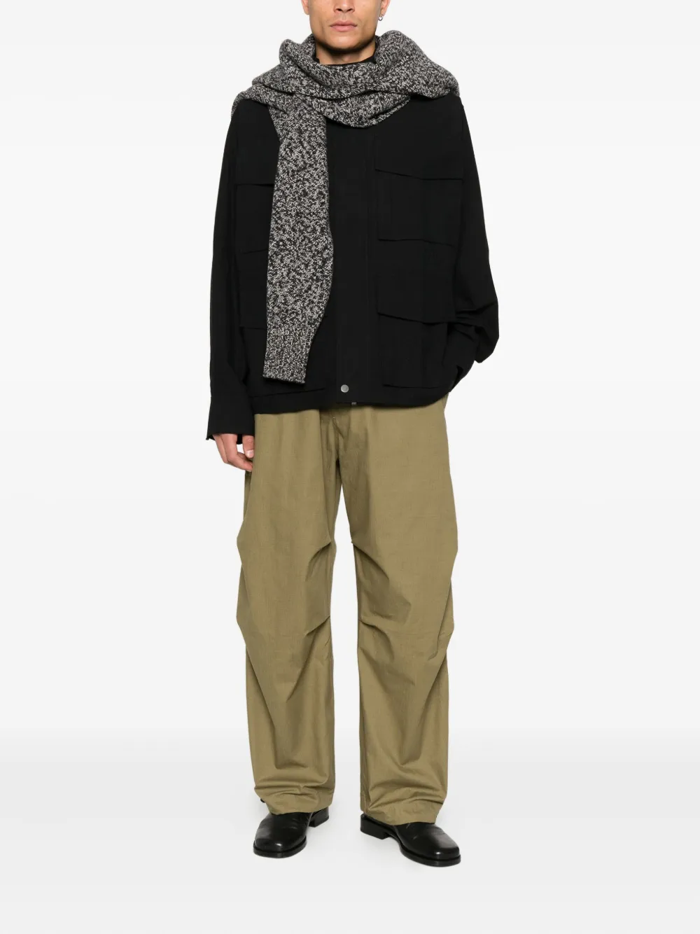 Studio Nicholson belted trousers | Tapered Pants | Image 2