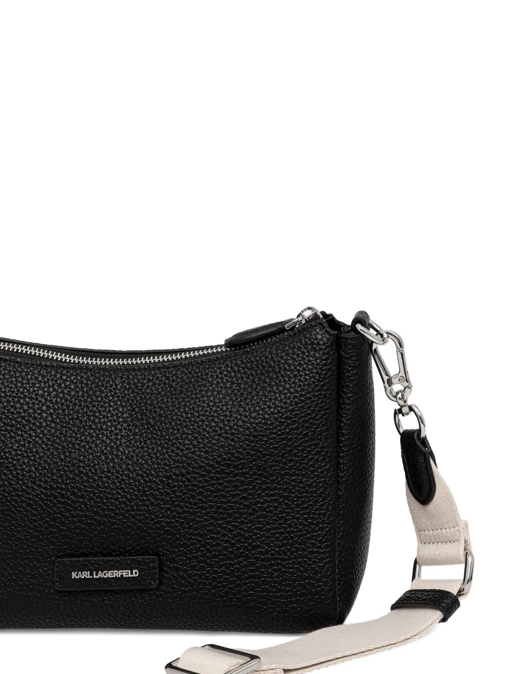 Karl Lagerfeld Ikon Cross Body Bag In Black
