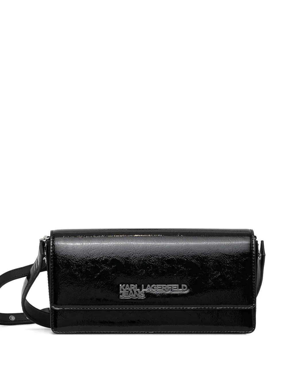 Karl Lagerfeld Jeans logo tote bag - Nero