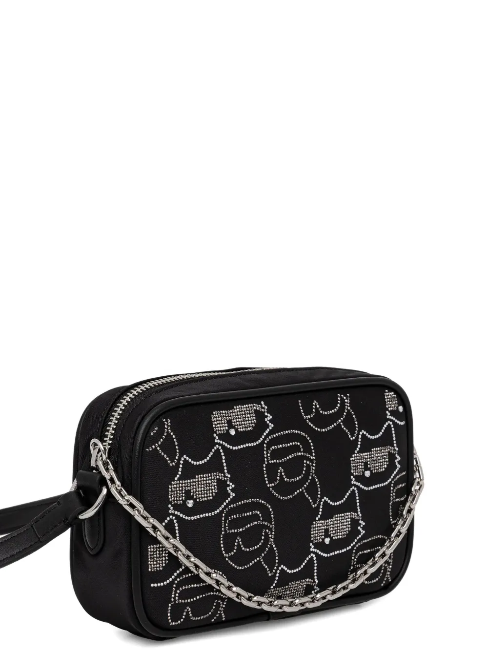 Karl Lagerfeld Ikon shoulder bag - Zwart
