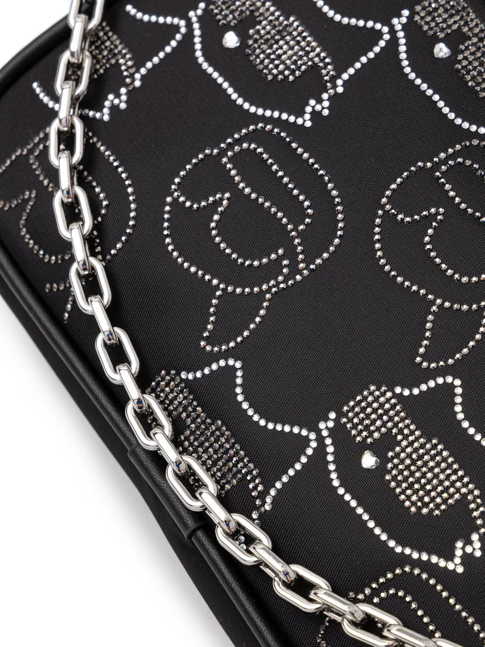 Karl Lagerfeld Ikon kleine schoudertas Zwart