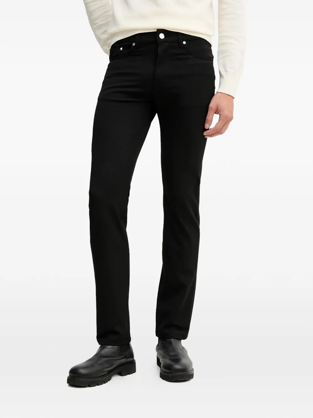 Karl Lagerfeld logo-patch trousers | Black | Image 1
