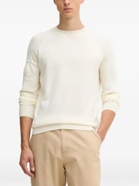 Karl Lagerfeld embossed-logo sweater