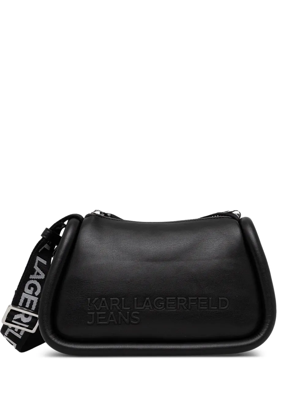 Karl Lagerfeld Jeans Adjustable-strap Cross Body Bag In Burgundy