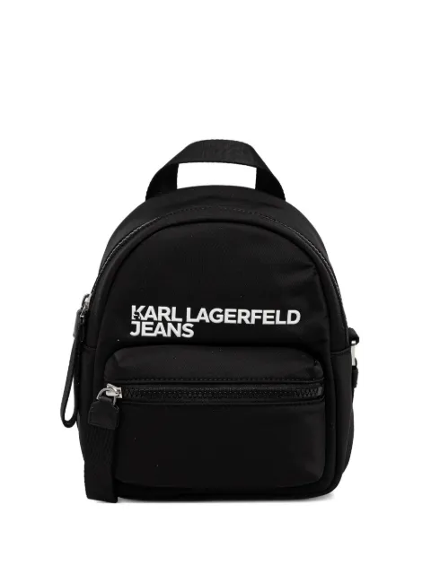 Karl Lagerfeld Jeans logo-embroidered belt bag