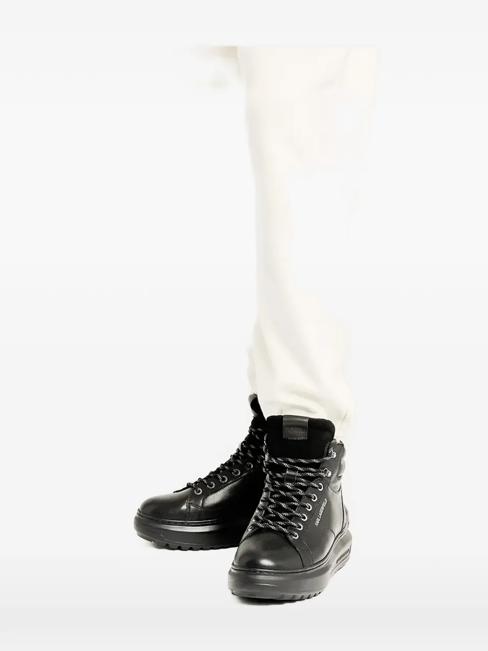 Karl Lagerfeld Sneakers met logoprint Zwart