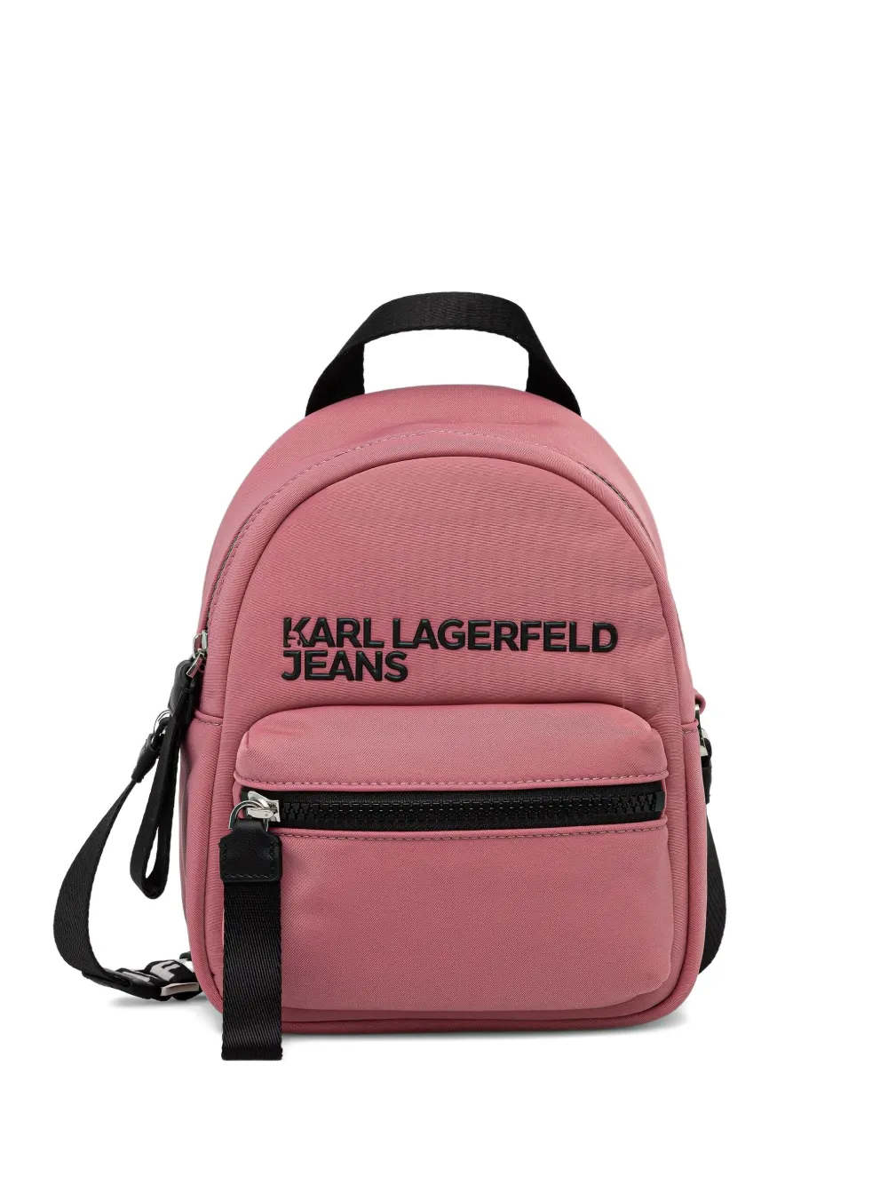 Karl Lagerfeld Jeans logo-embroidered belt bag - Rosa