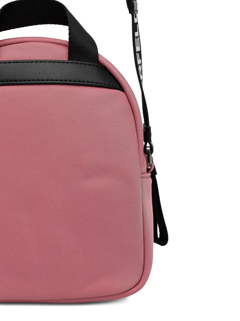 Karl Lagerfeld Jeans Heuptas met geborduurd logo Roze