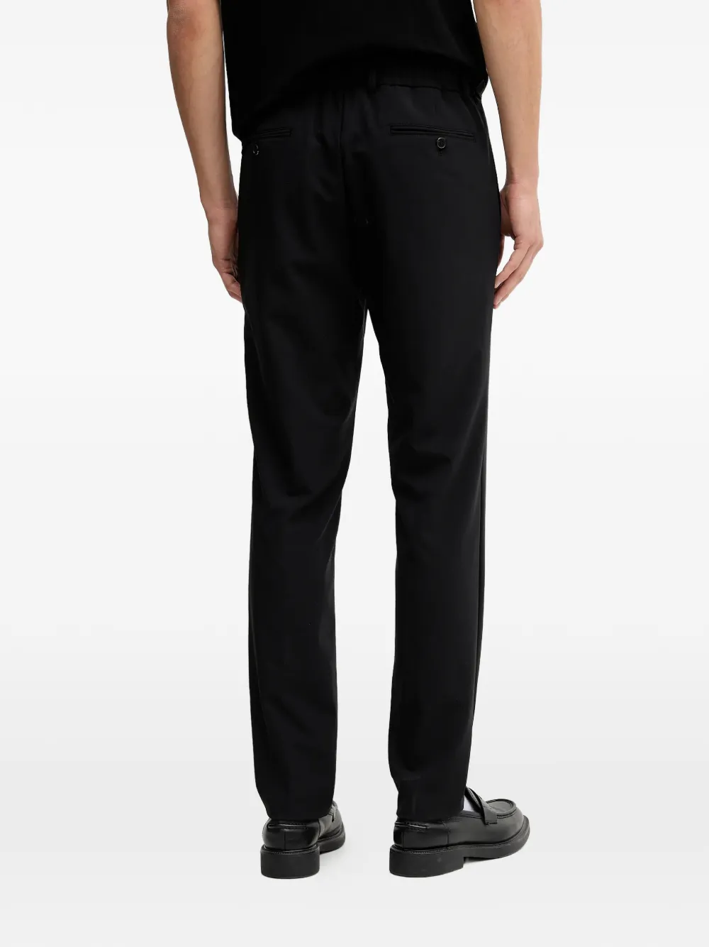 Karl Lagerfeld Broek met trekkoord Zwart