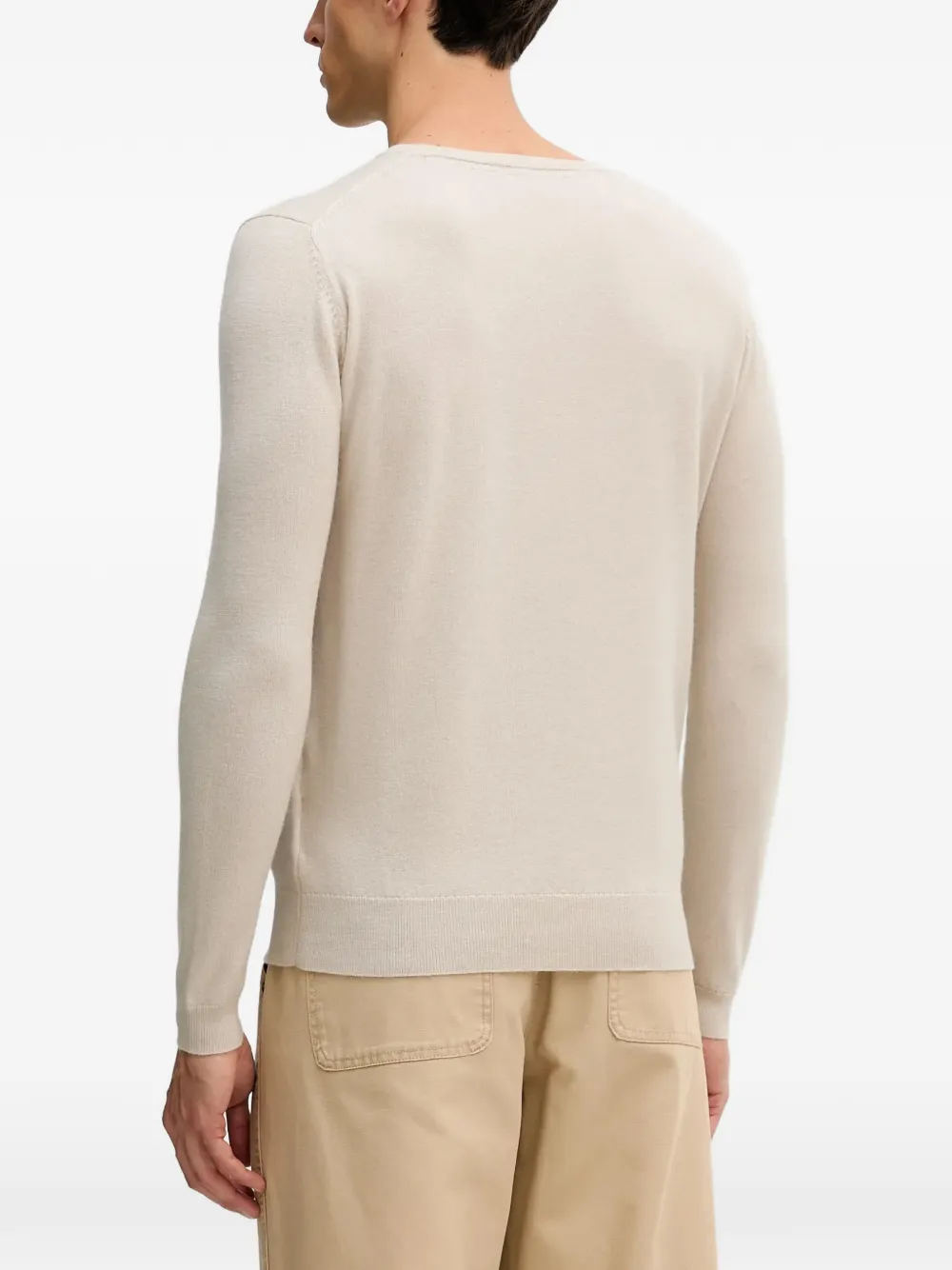 Karl Lagerfeld Wollen trui Beige