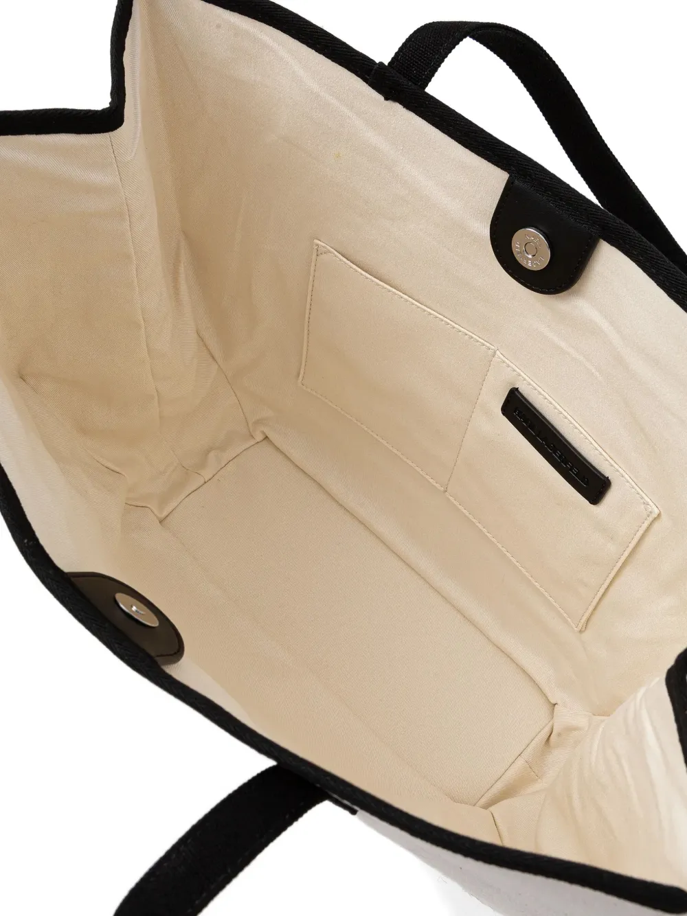 Karl Lagerfeld K/sketch Printed Tote Bag In White