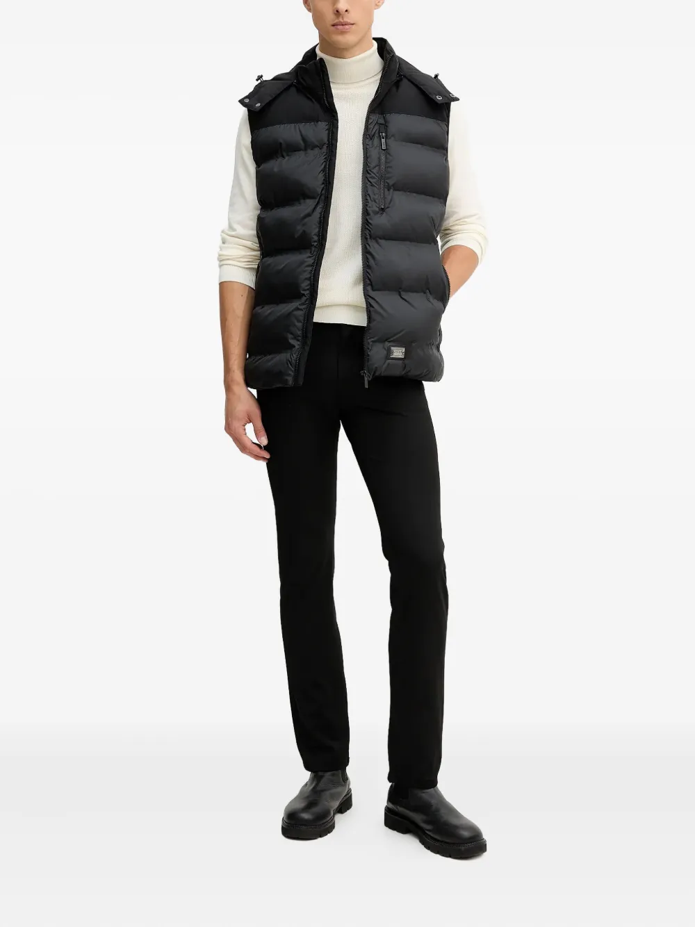 Karl Lagerfeld gilet à capuche | Gilets & vestons | Image 2