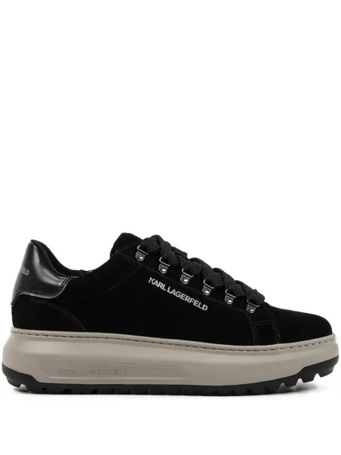 Karl Lagerfeld Kapri Lug lace-up logo sneakers