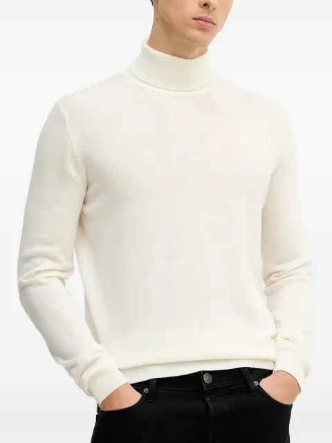 Karl Lagerfeld turtleneck logo sweater