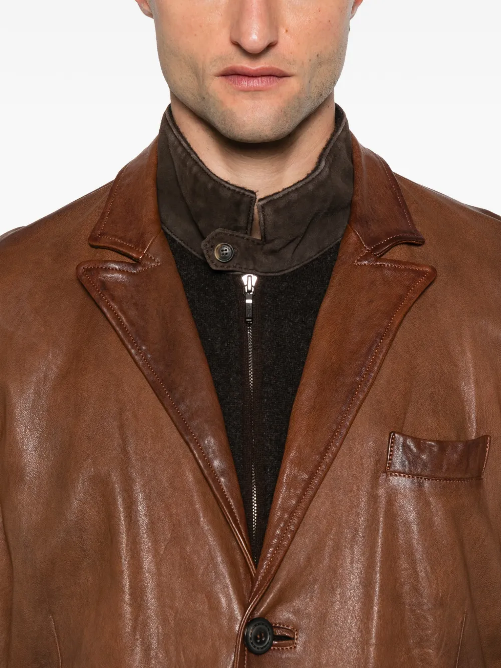 2000s Buttoned Pocket Jacket