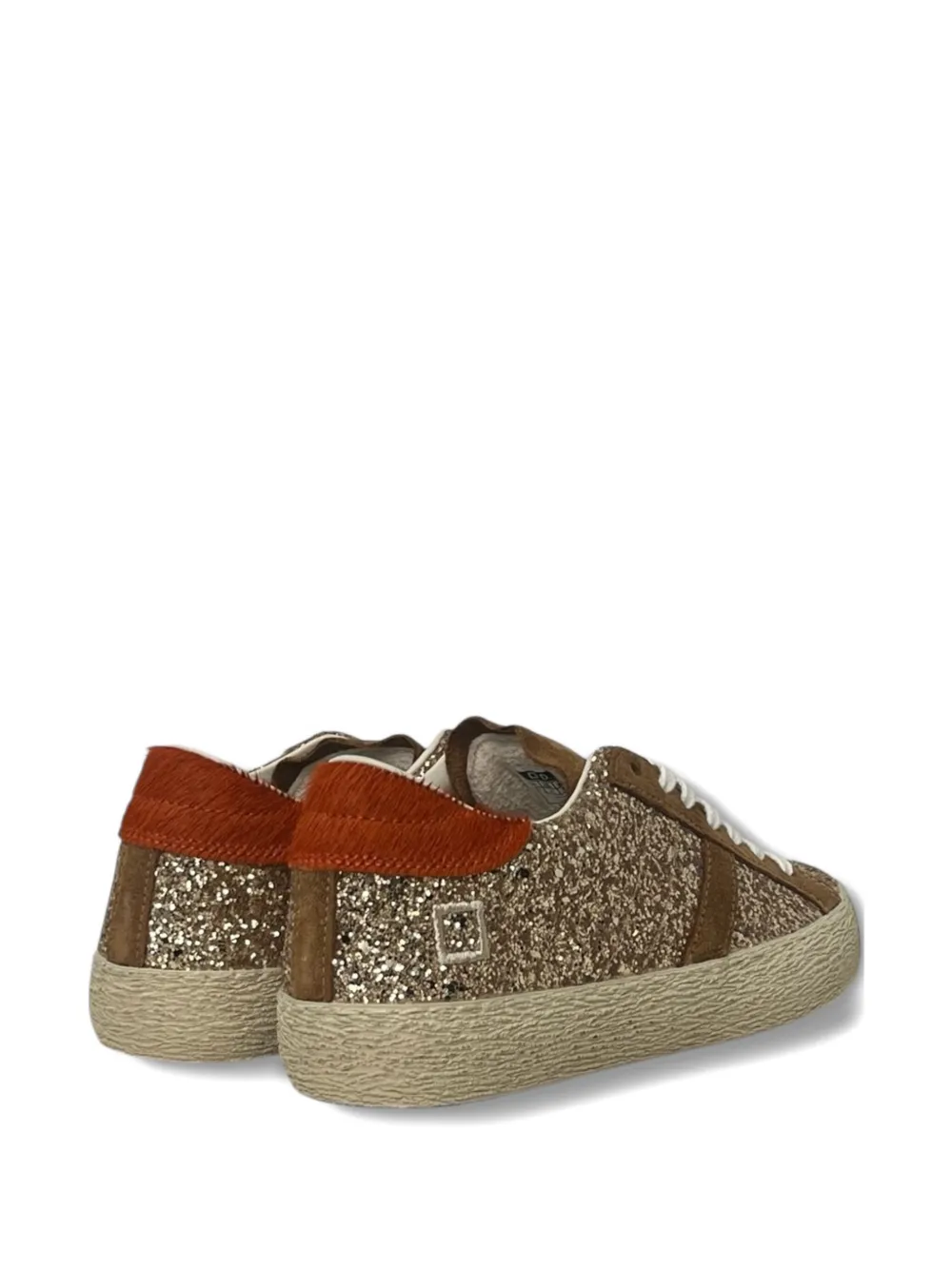 Date Hill Low sneakers met glitter Bruin