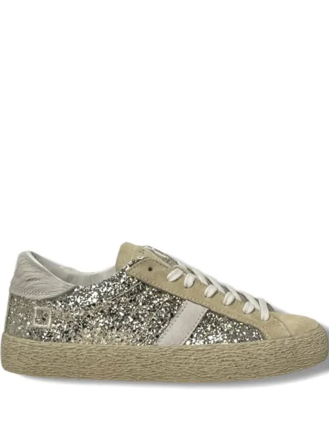 Date HILL LOW glitter trainers
