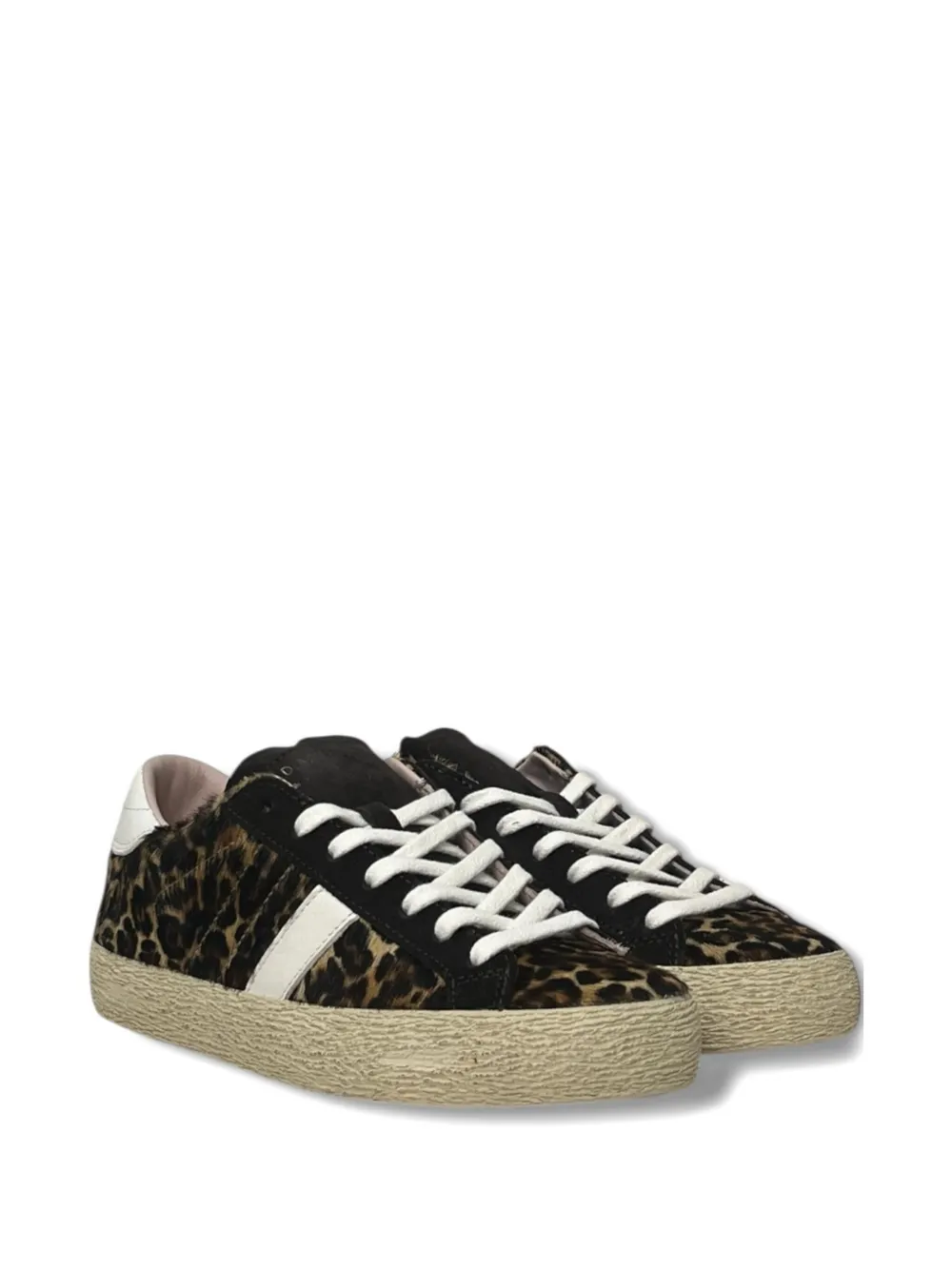 Date leopard stripe hill lo trainers | Low-Tops | Image 2
