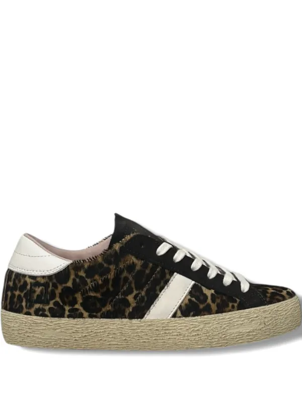 Date Leopard Stripe Hill Lo Trainers Brown FARFETCH ID