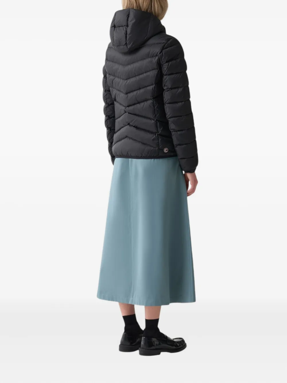 Colmar Piumino Hooded Quilted Jacket In Black