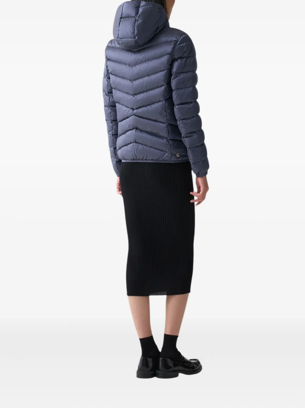 Colmar Hooded Padded Coat In Blue