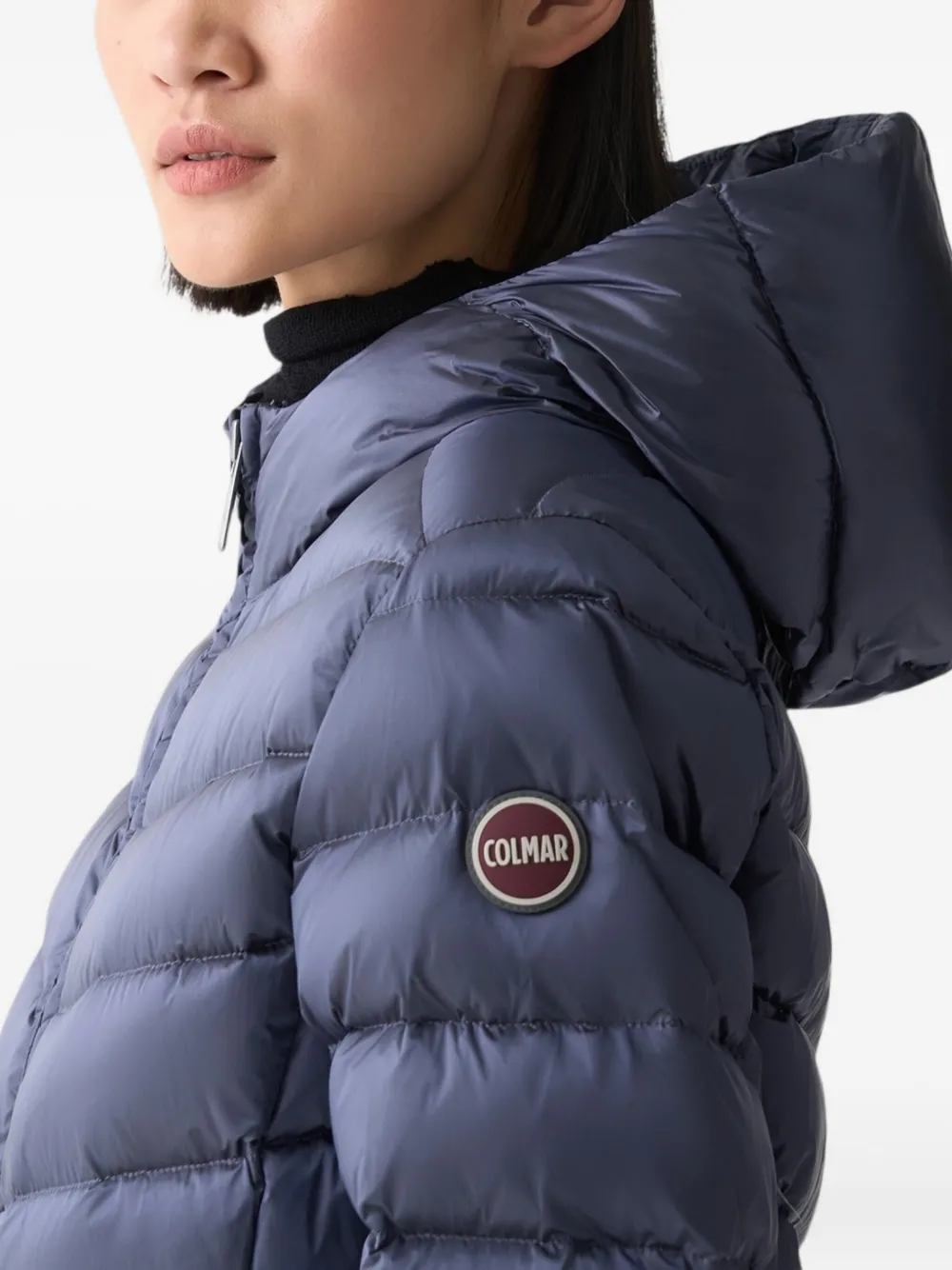 Colmar Hooded Padded Coat In Blue