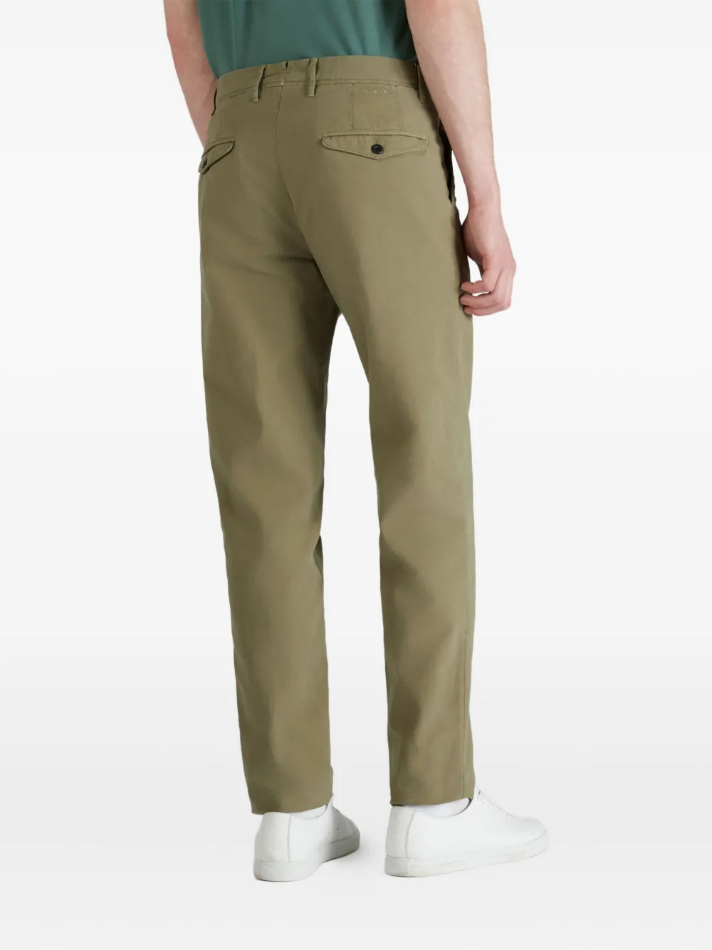 Incotex Plooibroek Groen