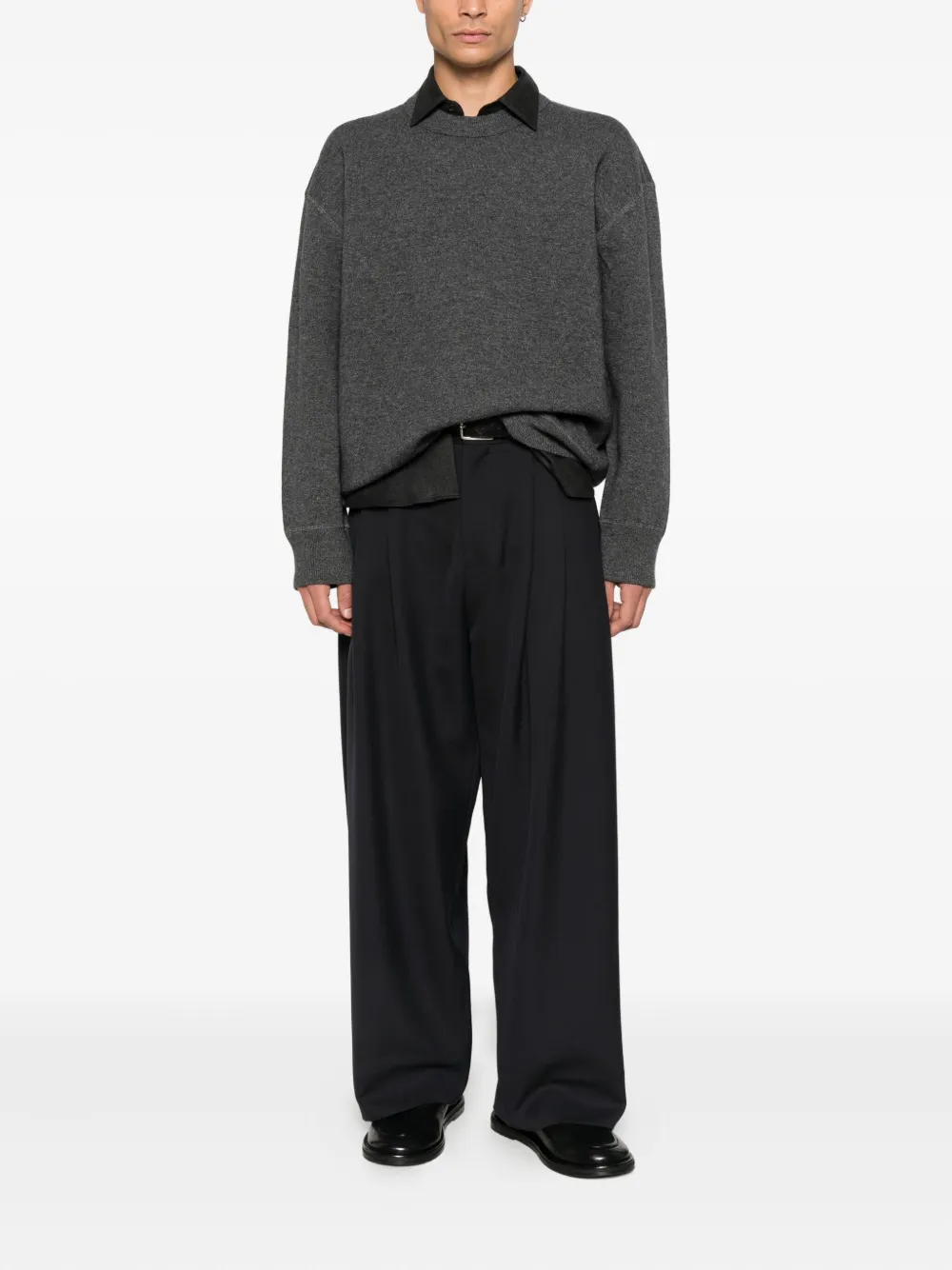 Studio Nicholson crew-neck sweatshirt - Grijs