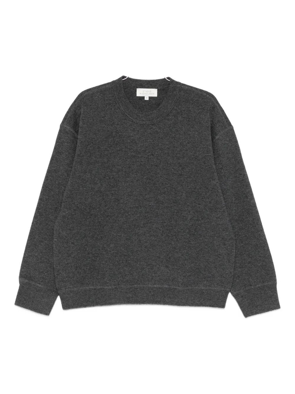 Studio Nicholson sudadera con cuello redondo | gris | Image 1
