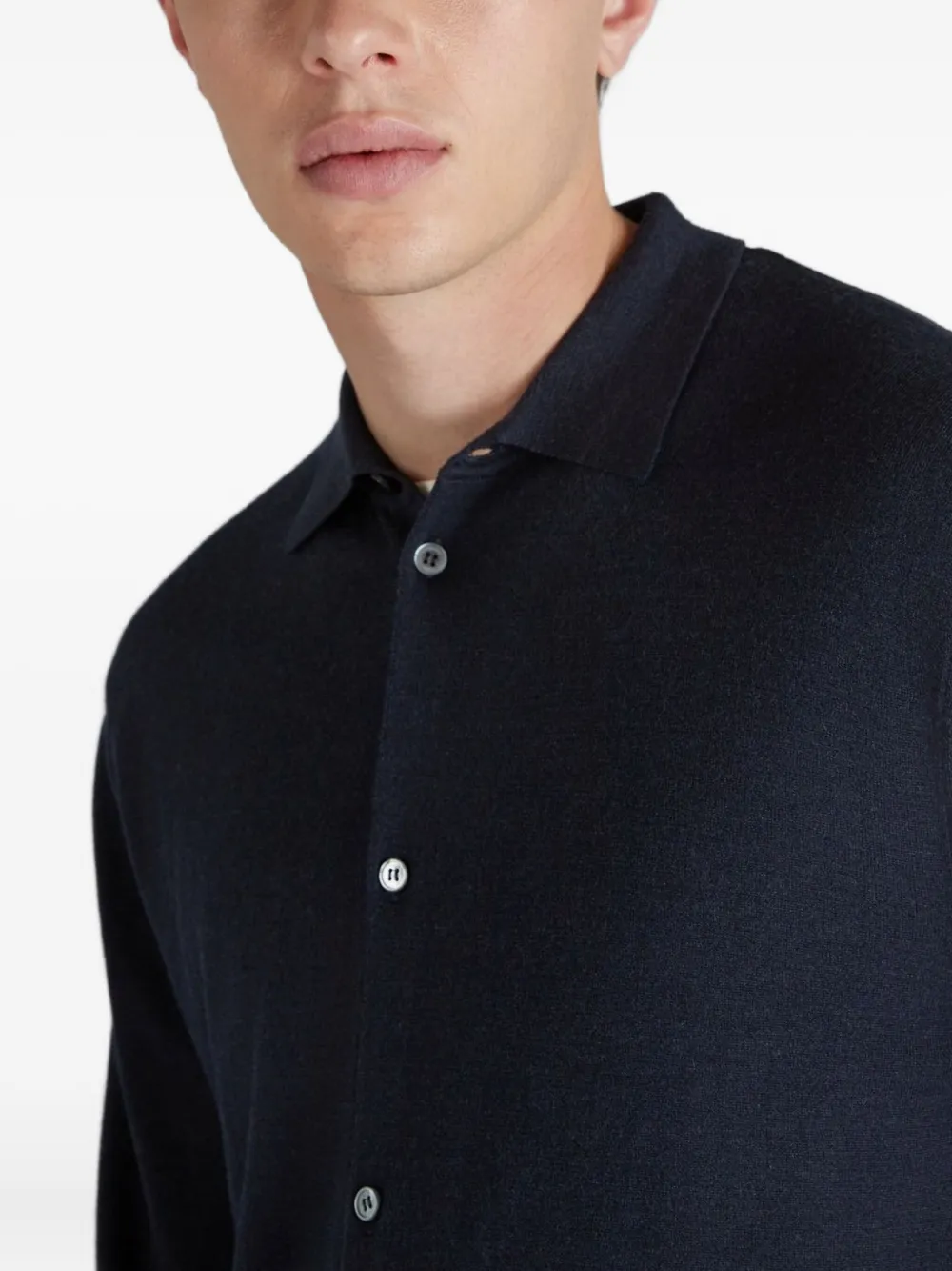 Zanone Overhemd met lange mouwen Blauw