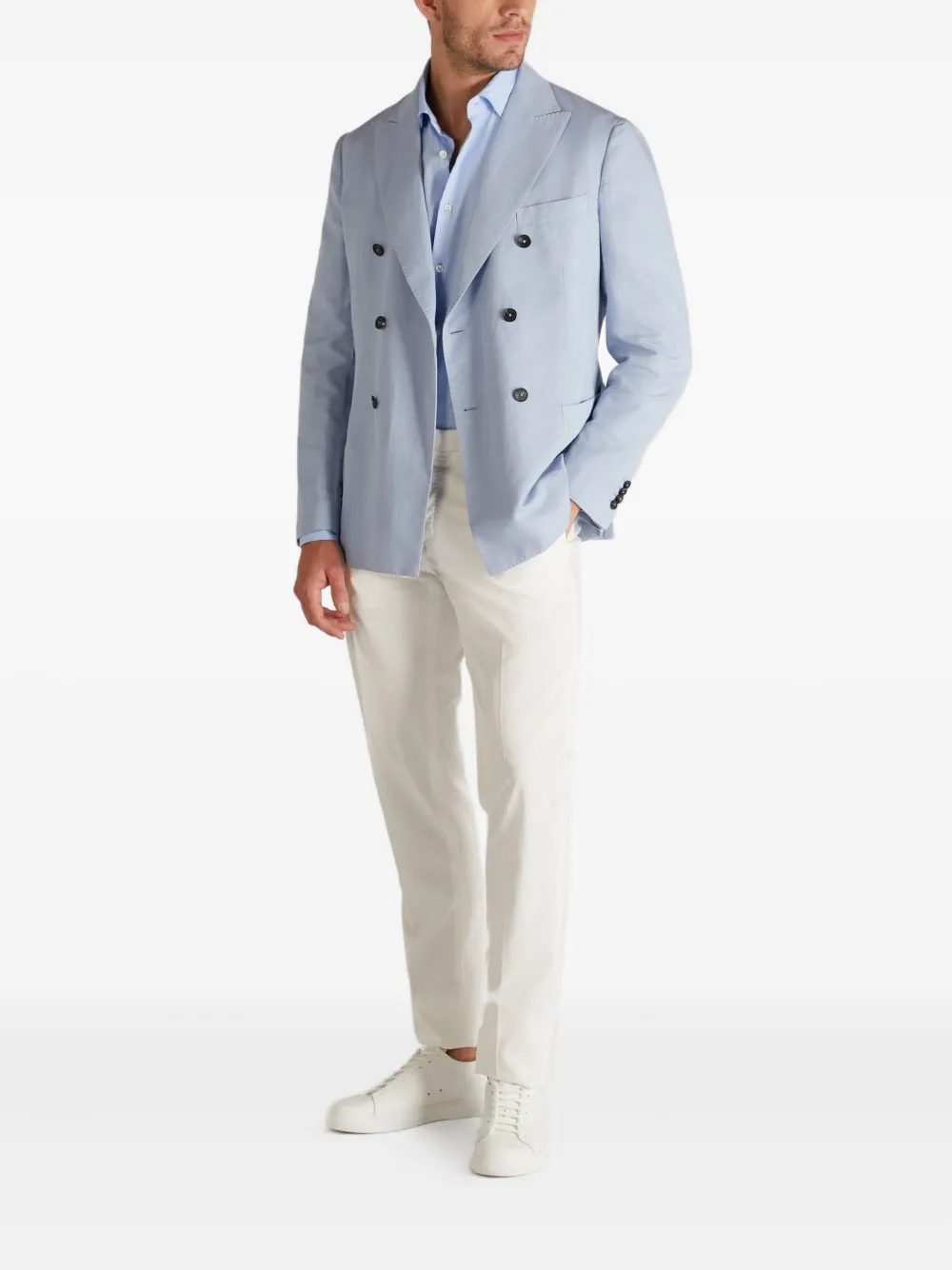 Glanshirt Oxford-weave Shirt In Blue