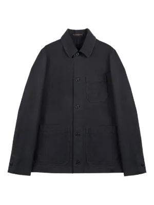 LEMAIRE ボクシー デニムジャケット | ブラック | FARFETCH JP