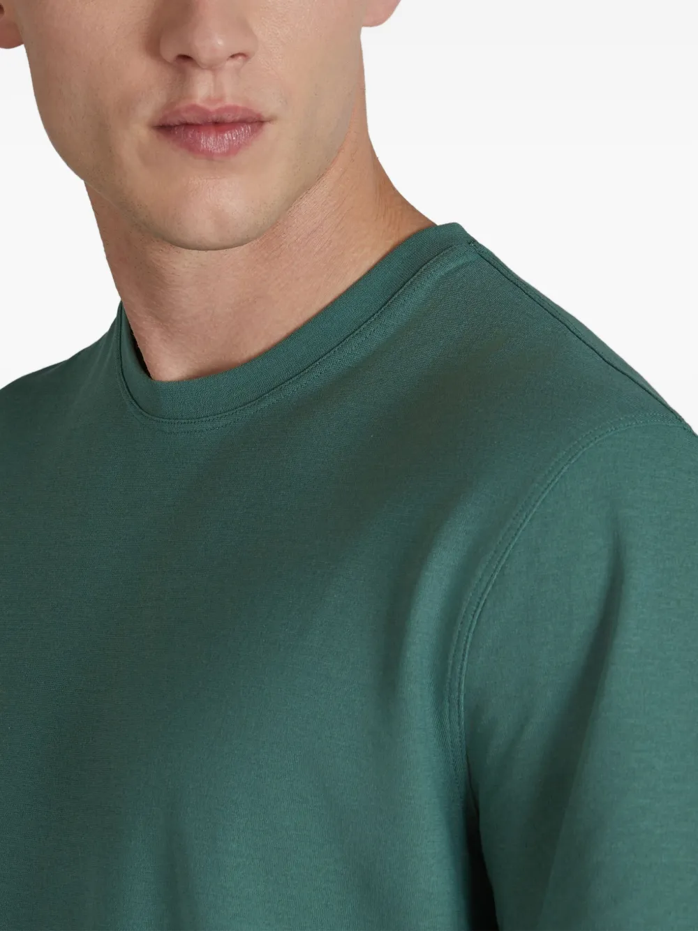 Zanone Katoenen T-shirt Groen