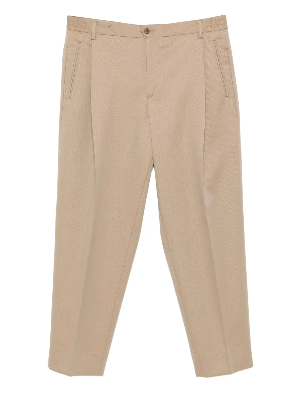 Briglia 1949 pleated wool trousers | Neutrals | Image 1