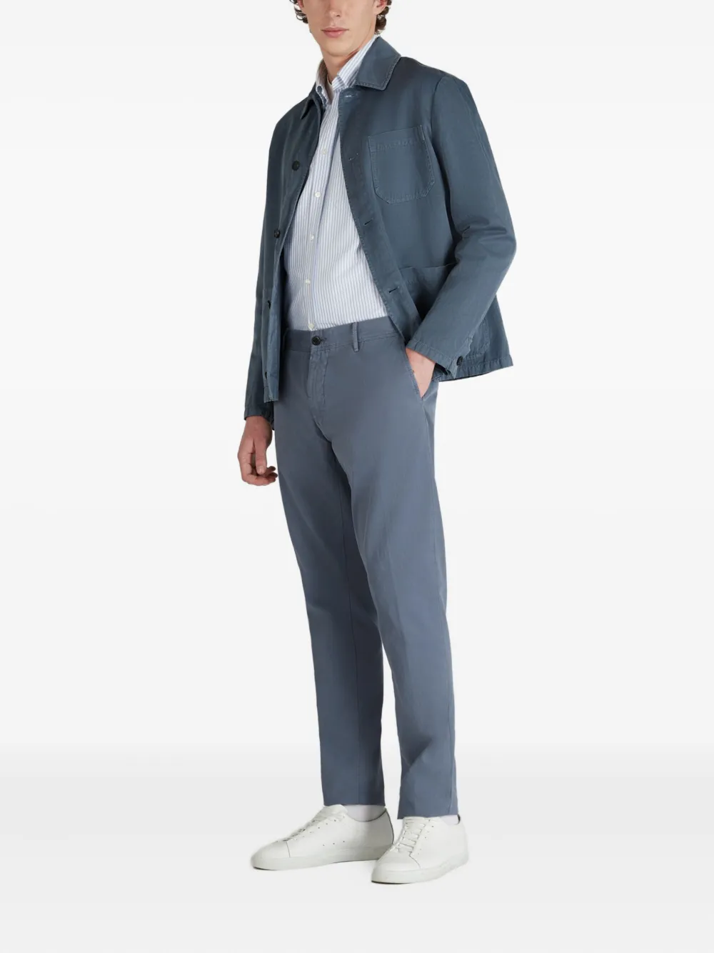 Incotex diagonal-pocket trousers | Regular-Fit & Straight Leg Pants | Image 2