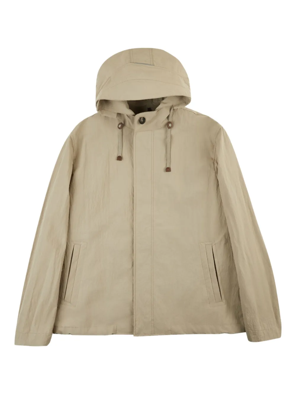 Montedoro hooded jacket | Neutrals | Image 1