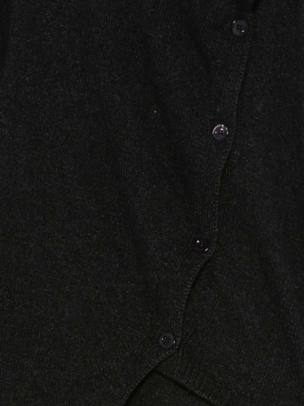 Semicouture Scarf-detailing Cardigan In Black