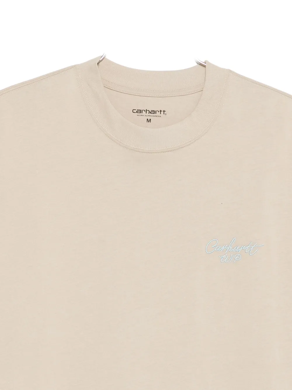 Carhartt Signature Script T-shirt In Neutral