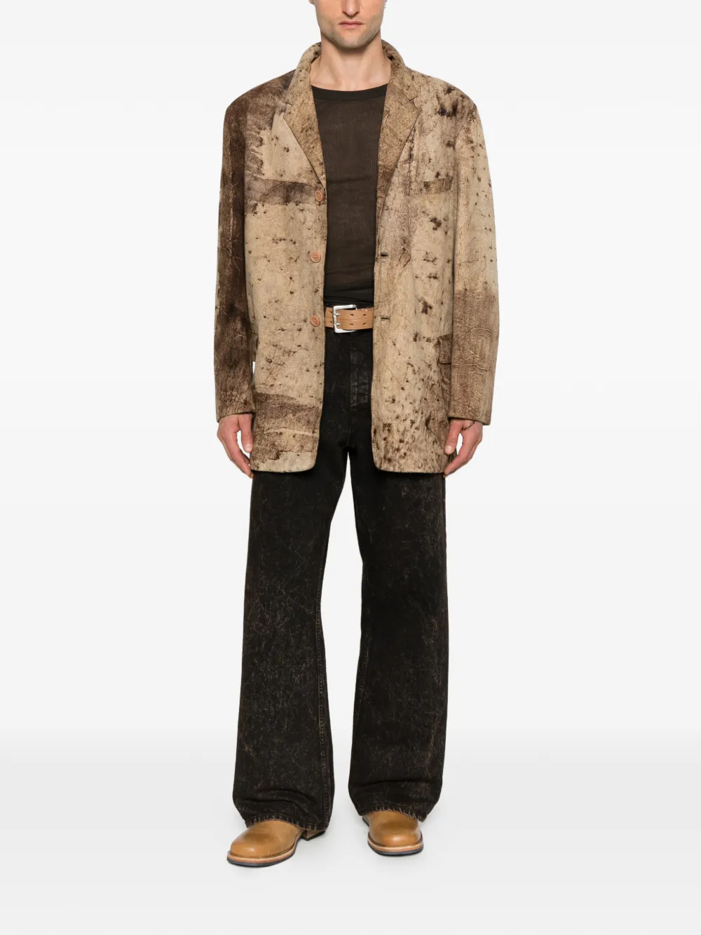 A.N.G.E.L.O. Vintage Cult veste en daim | Image 2