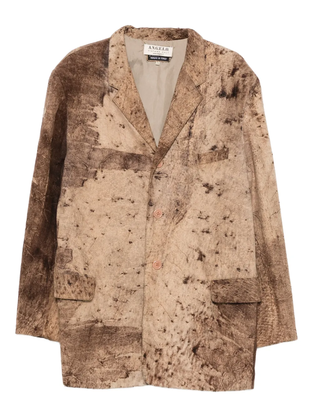 A.N.G.E.L.O. Vintage Cult Giacca con tasche - Marrone