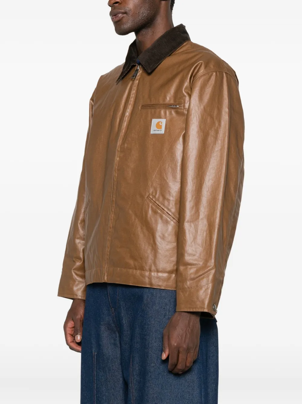 Carhartt Og Dean Jacket In Brown