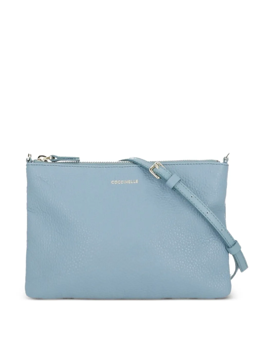Coccinelle mini Best leather cross body bag - Blu