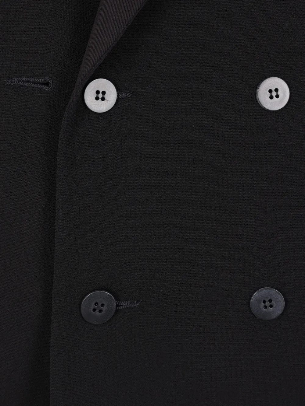 Magliano Double-breasted Blazer In Black