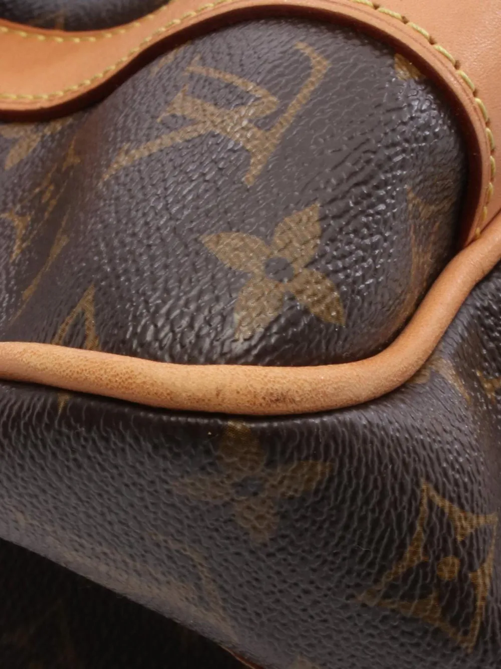 Pre-owned Louis Vuitton 2012 Monogram Stresa Pm Shoulder Bag In Brown