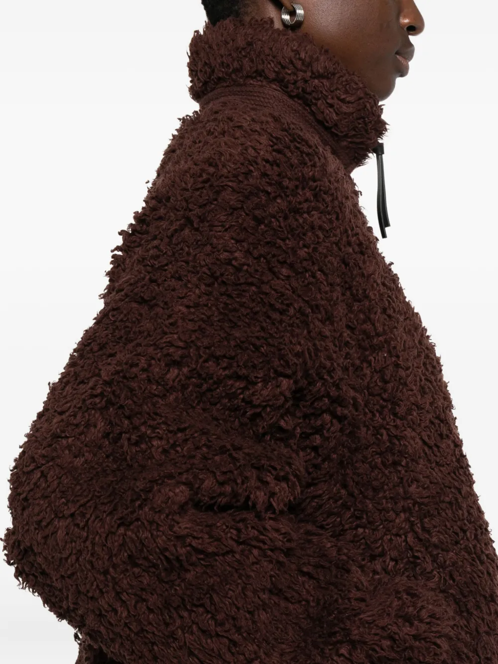 JIL SANDER+ Fleece jack Bruin