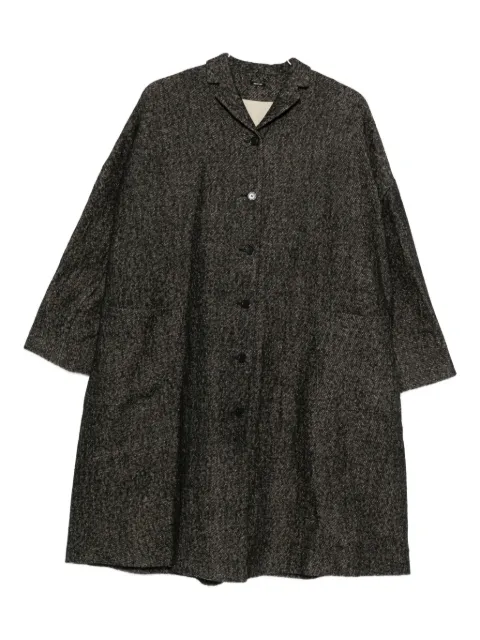 Apuntob single-breasted coat