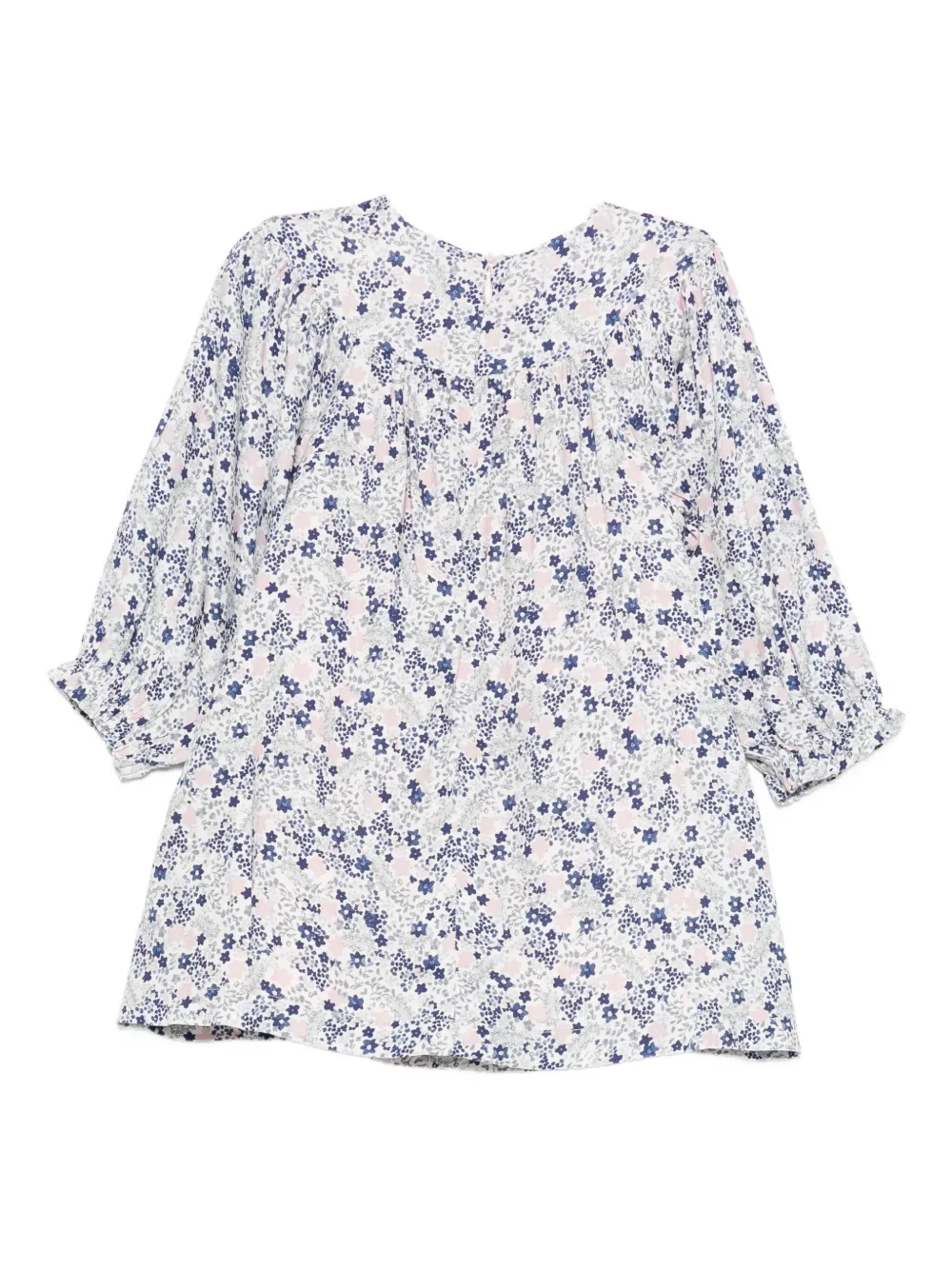 Tartine Et Chocolat floral-print dress - Blauw