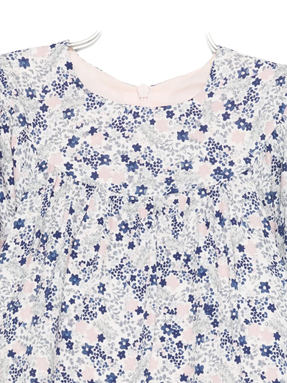 Tartine Et Chocolat Floral-print Dress In Blue